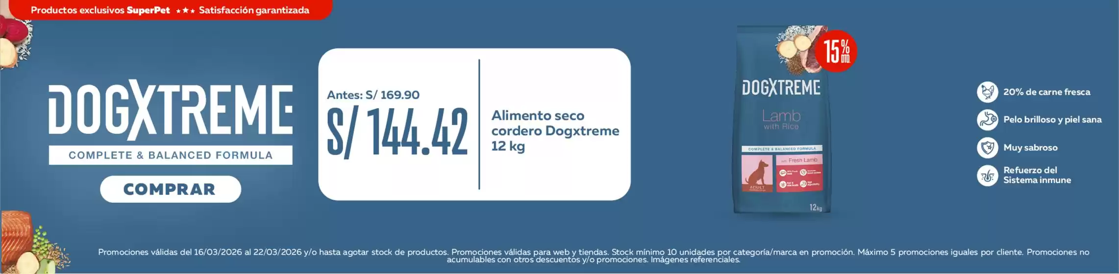 Catálogo Superpet | Ofertas exclusivas para nuestros clientes | 2026-03-16T00:00:00.000Z - 2026-03-22T00:00:00.000Z