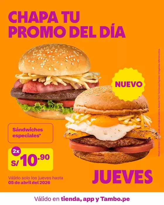 Catálogo Tambo | Ofertas principales para todos los cazadores de gangas | 2026-03-16T00:00:00.000Z - 2026-04-05T00:00:00.000Z