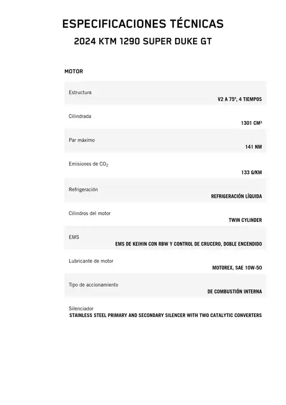 Catálogo KTM | 2024 ktm 1290 superdukegt | 2026-03-16T00:00:00.000Z - 2026-03-30T00:00:00.000Z
