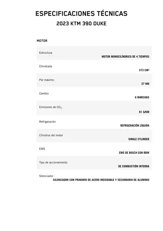 Catálogo KTM | 2023 ktm 390 duke | 2026-03-16T00:00:00.000Z - 2026-03-30T00:00:00.000Z