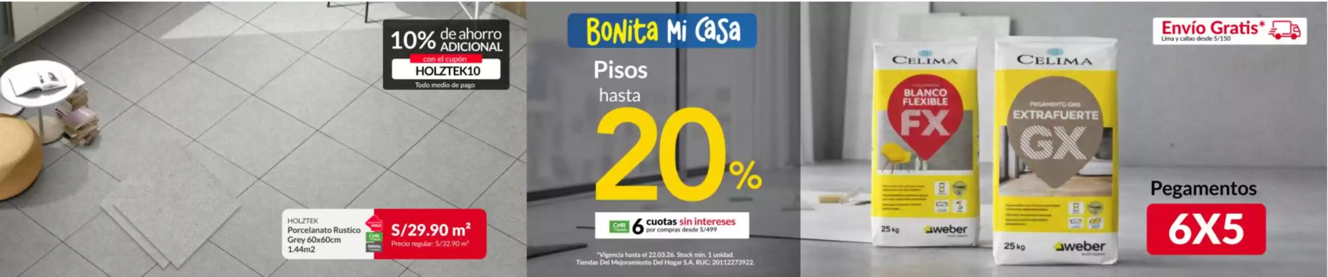 Catálogo Sodimac en Huancayo | Gangas y ofertas actuales | 2026-03-17T00:00:00.000Z - 2026-03-22T00:00:00.000Z