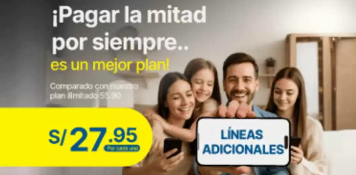 Catálogo Bitel | PAgar la mitad por siempre es un mejor plam | 2026-03-18T00:00:00.000Z - 2026-04-12T00:00:00.000Z