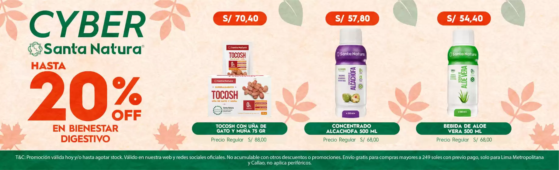 Catálogo Santa Natura | Cyber Santa  | 2026-03-18T00:00:00.000Z - 2026-03-22T00:00:00.000Z