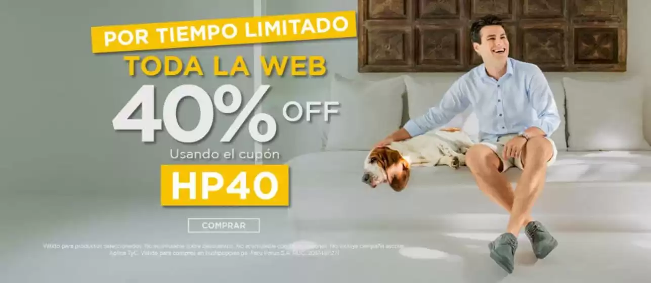 Catálogo Hush Puppies en Cusco | Toda la web 40%off | 2026-03-19T00:00:00.000Z - 2026-04-12T00:00:00.000Z