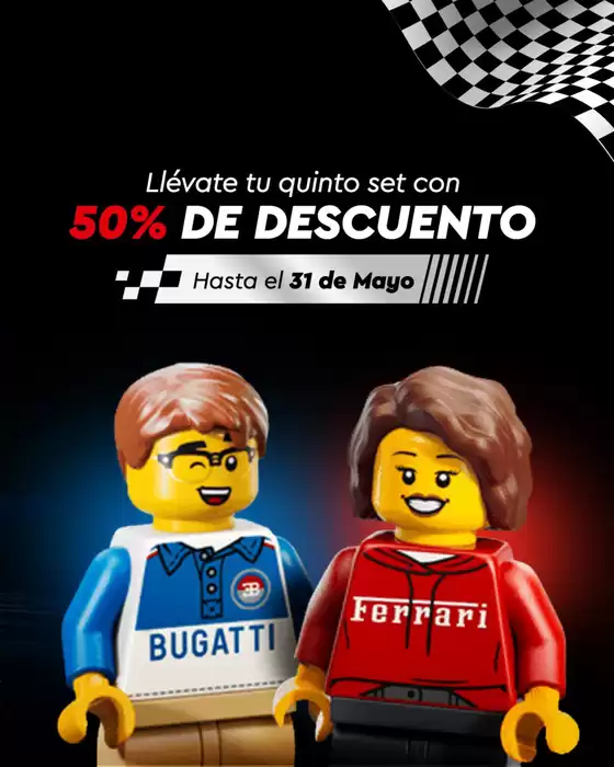 Catálogo LEGO | Llevate tu quinto set con 50%dscto | 2026-03-19T00:00:00.000Z - 2026-05-31T00:00:00.000Z