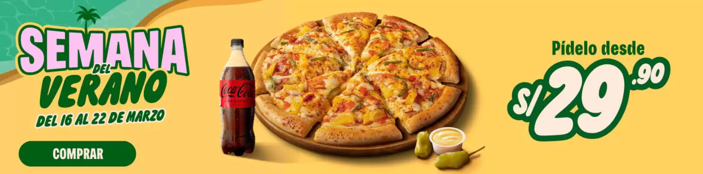 Catálogo Papa John's | Semana del verano | 2026-03-19T00:00:00.000Z - 2026-03-22T00:00:00.000Z