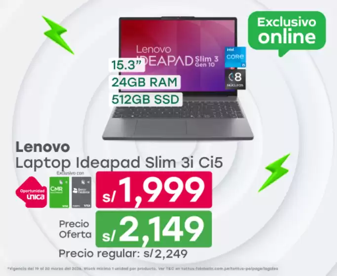 Catálogo Tottus en Caraz | Nuevas ofertas para descubrir | 2026-03-19T00:00:00.000Z - 2026-03-20T00:00:00.000Z