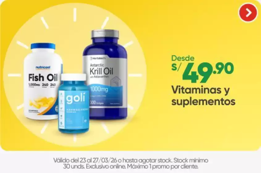 Catálogo InkaFarma | Descuentos y promociones | 2026-03-23T00:00:00.000Z - 2026-03-27T00:00:00.000Z