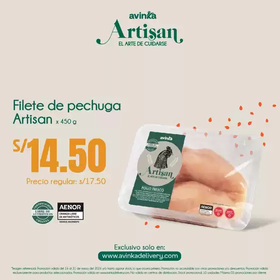 Catálogo Avinka | Nuestras mejores ofertas para ti | 2026-03-16T00:00:00.000Z - 2026-03-31T00:00:00.000Z