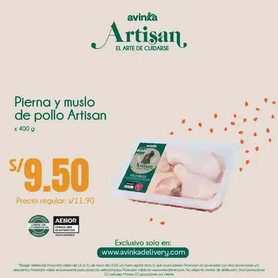 Catálogo Avinka | Ofertas exclusivas para nuestros clientes | 2026-03-16T00:00:00.000Z - 2026-03-31T00:00:00.000Z