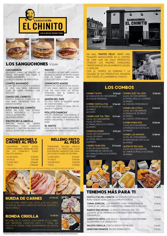 Catálogo El Chinito | Carta El Chinito | 2026-03-25T00:00:00.000Z - 2026-06-30T00:00:00.000Z