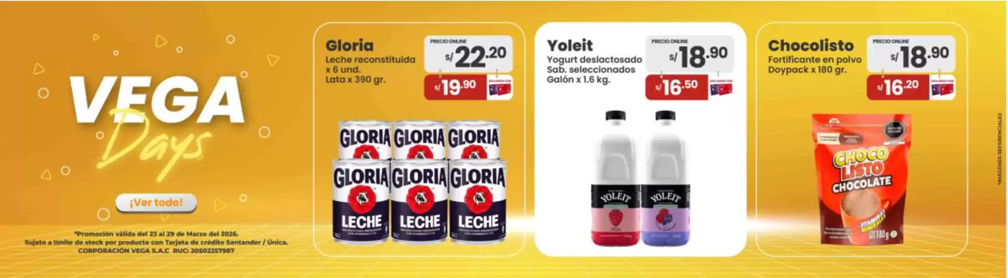 Catálogo Vega | Gangas exclusivas | 2026-03-23T00:00:00.000Z - 2026-03-29T00:00:00.000Z