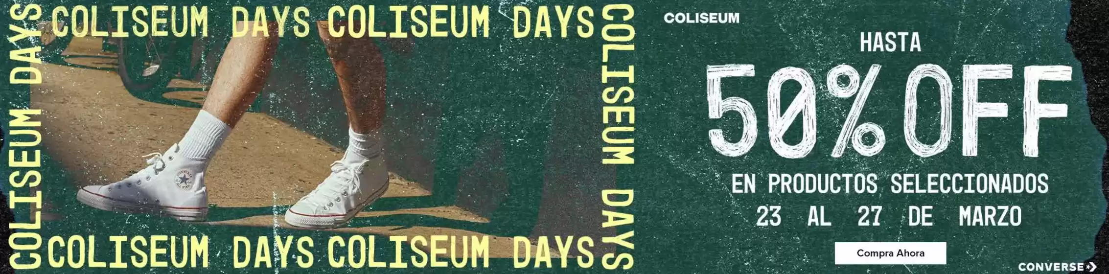 Catálogo Converse | Coliseum Days | 2026-03-27T00:00:00.000Z - 2026-03-27T00:00:00.000Z