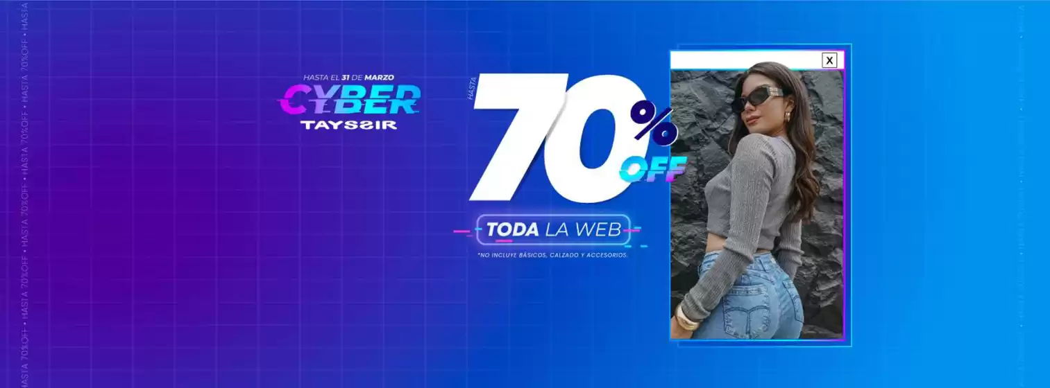 Catálogo Tayssir en Huacho | Cyber Tayssir | 2026-03-27T00:00:00.000Z - 2026-03-31T00:00:00.000Z