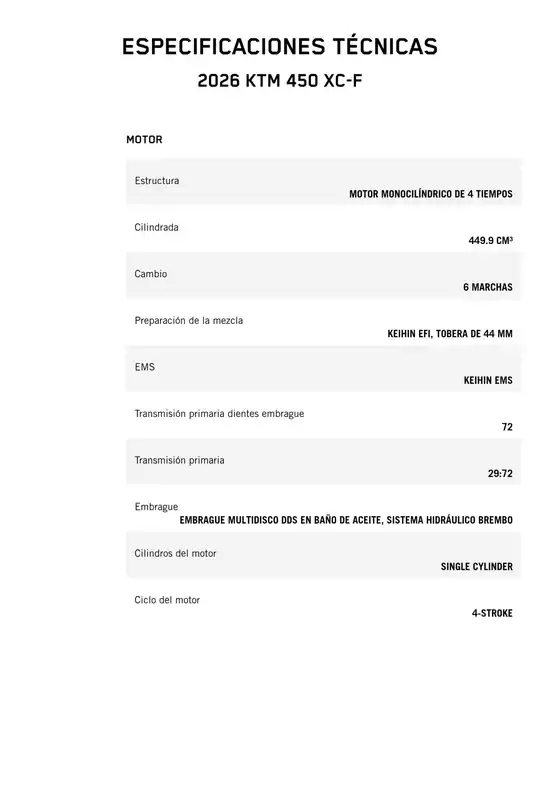 Catálogo KTM | 2026 ktm 300 exc | 2026-03-30T00:00:00.000Z - 2026-04-13T00:00:00.000Z