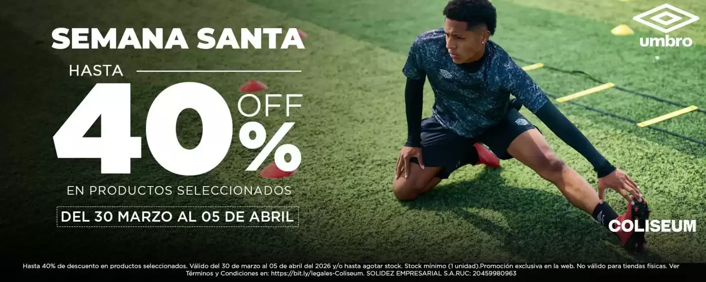 Catálogo Umbro | Semana Santa | 2026-03-30T00:00:00.000Z - 2026-04-05T00:00:00.000Z