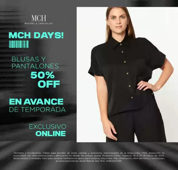 Catálogo Mentha & Chocolate | MCH DAYS! | 2026-03-30T00:00:00.000Z - 2026-03-30T00:00:00.000Z