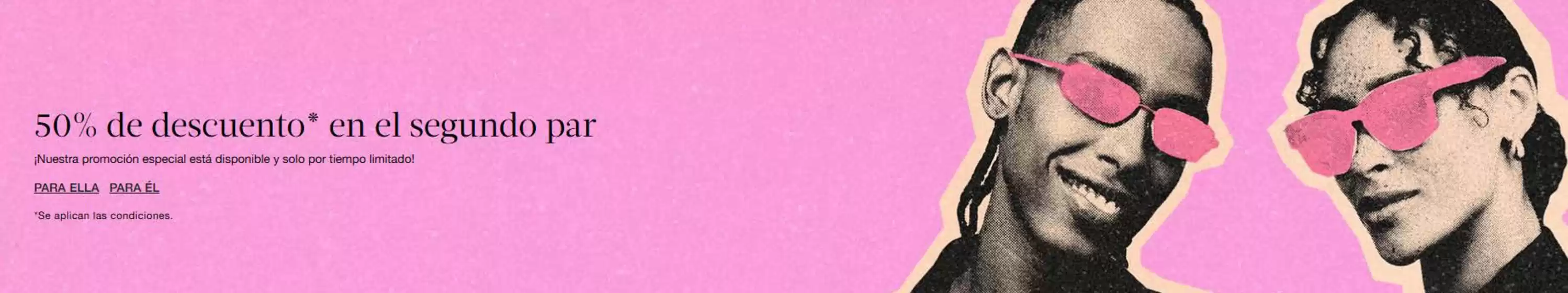 Catálogo Sunglass Hut | 50% de descuento en el segundo par  | 2026-03-30T00:00:00.000Z - 2026-04-30T00:00:00.000Z