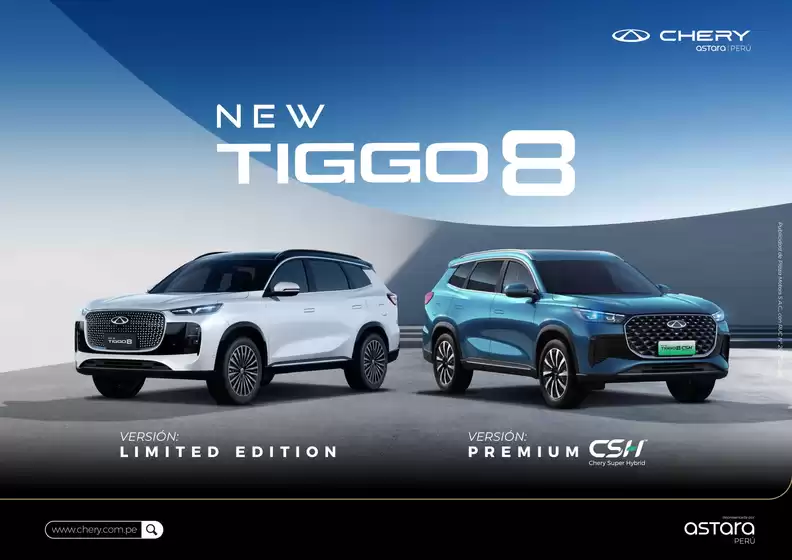 Catálogo Chery | New tiggo8 | 2026-03-31T00:00:00.000Z - 2026-04-14T00:00:00.000Z