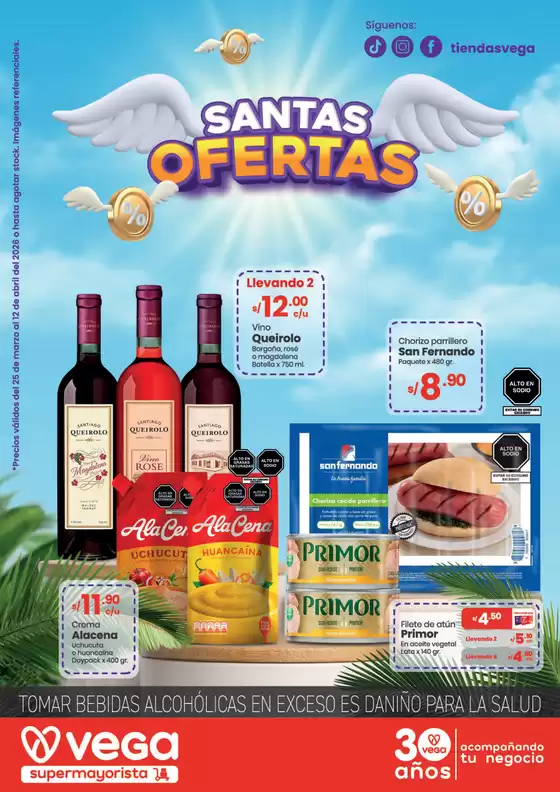 Catálogo Vega en Lurín | Catálogo Vega | 2026-03-25T00:00:00.000Z - 2026-04-12T00:00:00.000Z