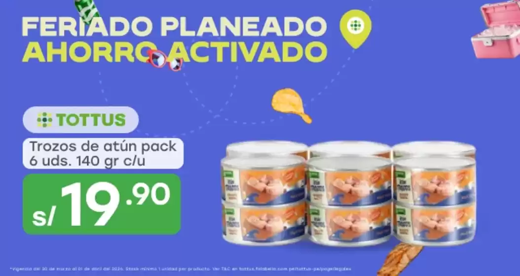 Catálogo Tottus | Excelente oferta para todos los clientes | 2026-03-30T00:00:00.000Z - 2026-04-01T00:00:00.000Z