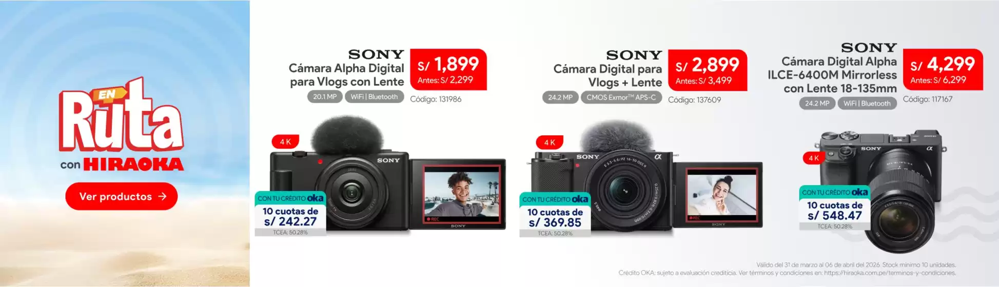 Catálogo Hiraoka | Ofertas y gangas exclusivas | 2026-03-31T00:00:00.000Z - 2026-04-06T00:00:00.000Z