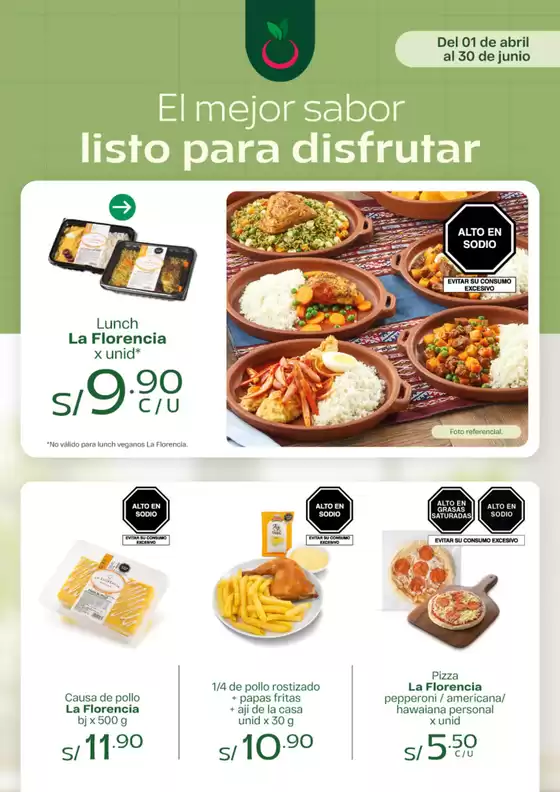 Catálogo Vivanda | ESPECIAL VOLANTE MENÚ DEL DÍA | 2026-04-01T00:00:00.000Z - 2026-06-30T00:00:00.000Z