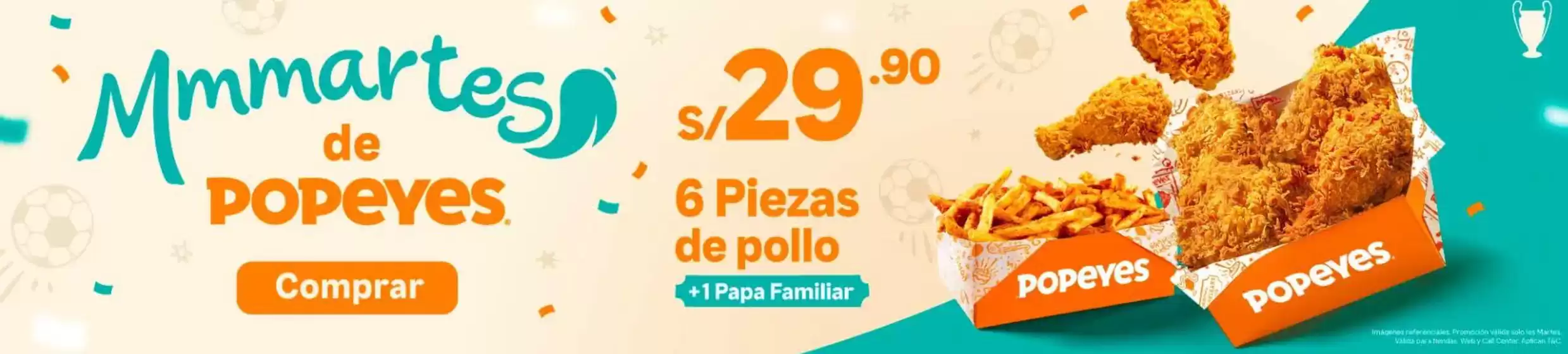 Catálogo Popeyes | Ofertas  | 2026-04-01T00:00:00.000Z - 2026-04-30T00:00:00.000Z