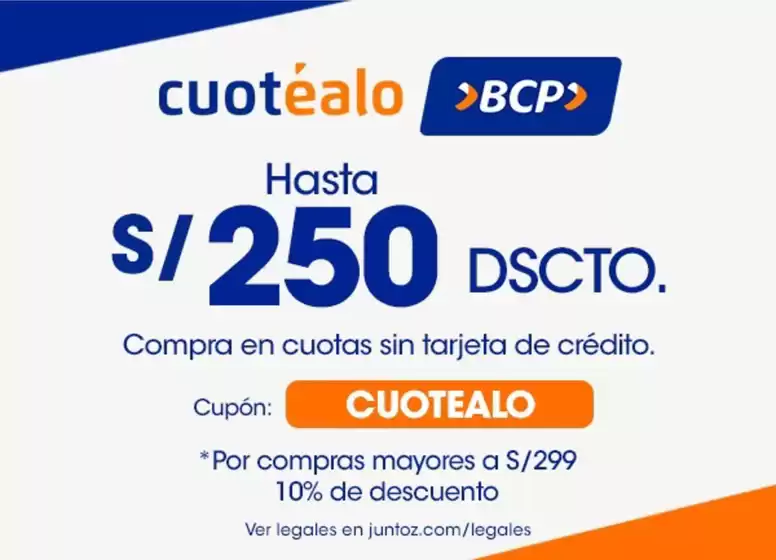 Catálogo Juntoz | Grandes descuentos en productos seleccionados | 2026-04-03T00:00:00.000Z - 2026-04-17T00:00:00.000Z