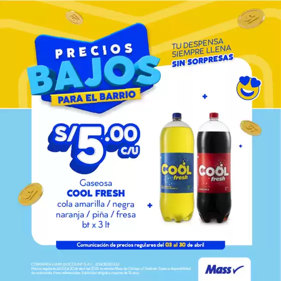 Catálogo Mass en Santa Clara | LLENA TU DESPENSA | 2026-04-03T00:00:00.000Z - 2026-04-30T00:00:00.000Z