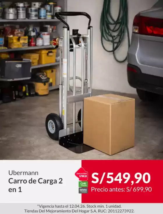 Catálogo Sodimac | Ofertas y promociones actuales | 2026-04-07T00:00:00.000Z - 2026-04-12T00:00:00.000Z