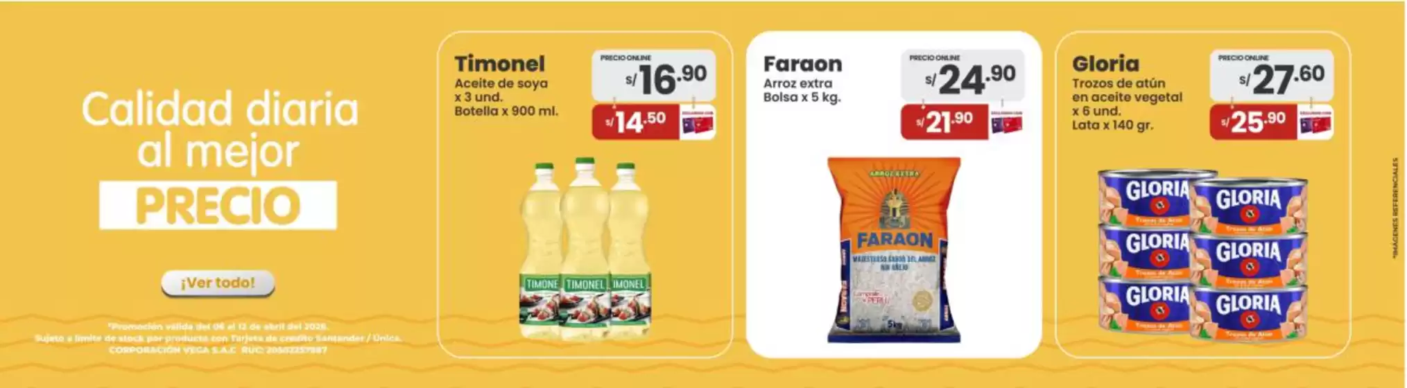 Catálogo Vega | Ahorra ahora con nuestras ofertas | 2026-04-06T00:00:00.000Z - 2026-04-12T00:00:00.000Z