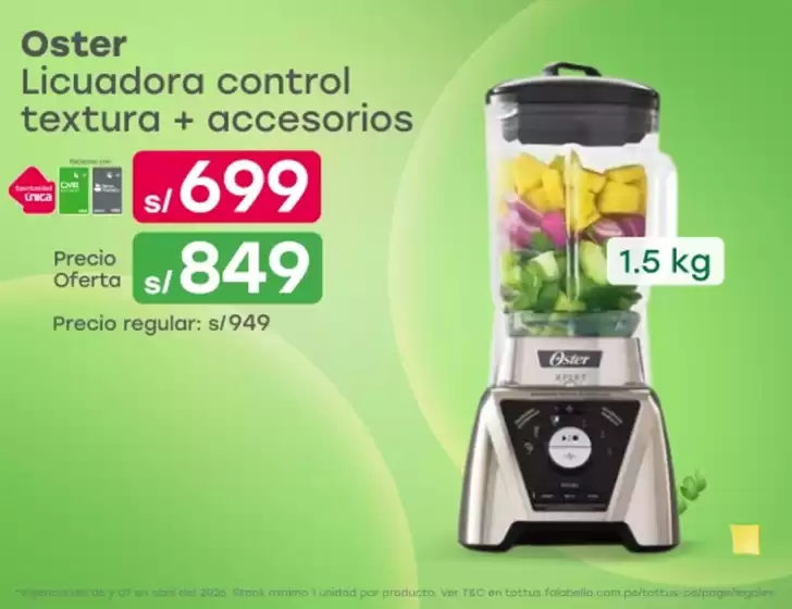 Catálogo Tottus | Ofertas principales para ahorradores | 2026-04-06T00:00:00.000Z - 2026-04-07T00:00:00.000Z