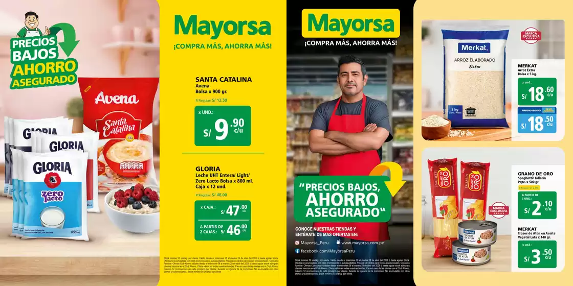Catálogo Mayorsa | Grandes descuentos en productos seleccionados | 2026-04-08T00:00:00.000Z - 2026-04-28T00:00:00.000Z