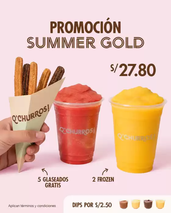Catálogo Q'Churros | Promocion summer gold | 2026-04-10T00:00:00.000Z - 2026-04-30T00:00:00.000Z