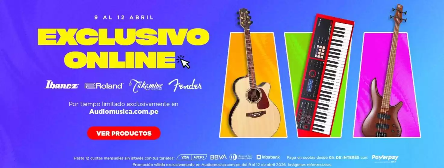Catálogo Audiomusica | Exclusivo online | 2026-04-10T00:00:00.000Z - 2026-04-19T00:00:00.000Z