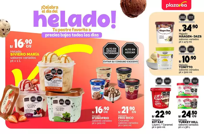 Catálogo Plaza Vea | AVISO DIA DEL HELADO | 2026-04-10T00:00:00.000Z - 2026-04-12T00:00:00.000Z