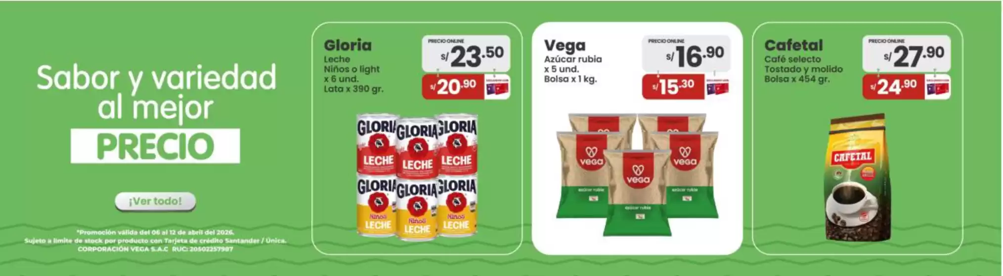 Catálogo Vega | Gangas y ofertas actuales | 2026-04-06T00:00:00.000Z - 2026-04-12T00:00:00.000Z