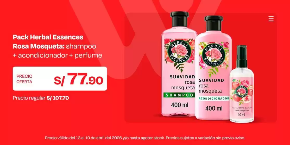 Catálogo Wong | Excelente oferta para cazadores de gangas | 2026-04-13T00:00:00.000Z - 2026-04-19T00:00:00.000Z