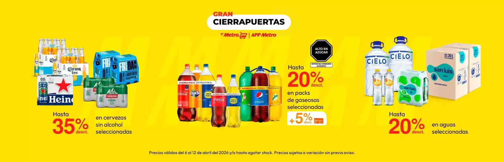 Catálogo Metro en Callao | Catálogo Metro | 2026-04-06T00:00:00.000Z - 2026-04-12T00:00:00.000Z