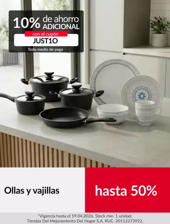 Catálogo Sodimac | Ofertas principales para todos los cazadores de gangas | 2026-04-14T00:00:00.000Z - 2026-04-19T00:00:00.000Z