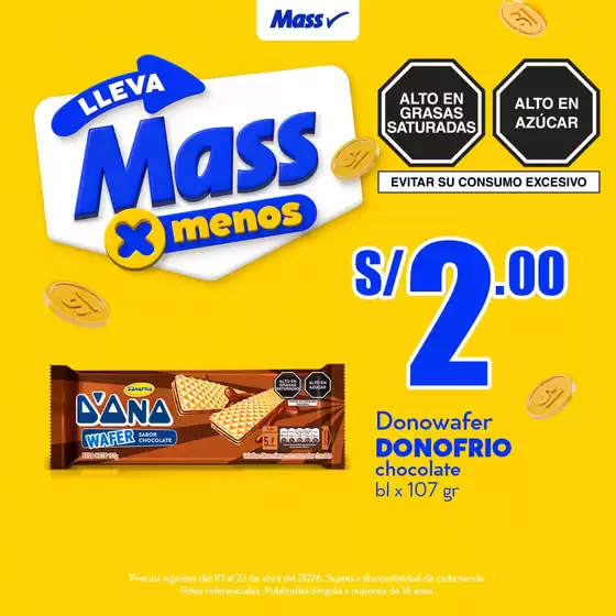 Catálogo Mass | Lleva mass x menos | 2026-04-14T00:00:00.000Z - 2026-04-23T00:00:00.000Z