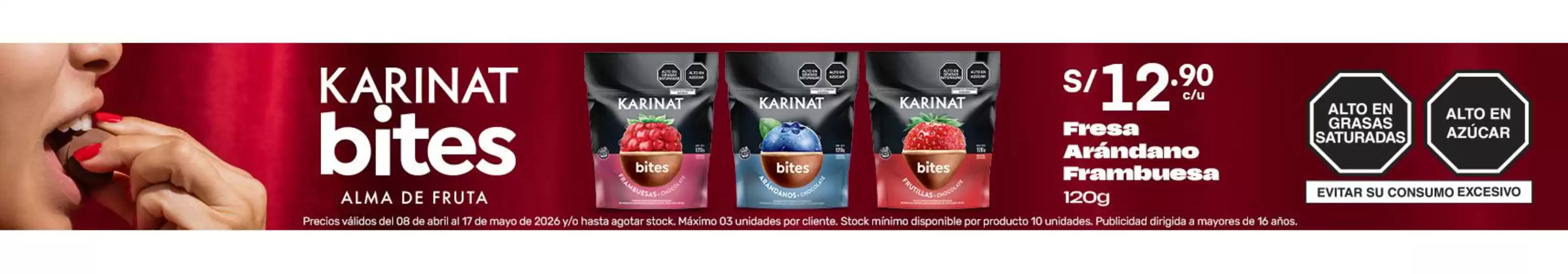 Catálogo Vivanda | Karinat bites | 2026-04-14T00:00:00.000Z - 2026-05-17T00:00:00.000Z