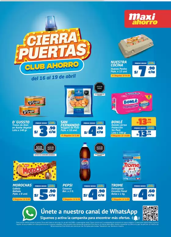 Catálogo MaxiAhorro | MaxiAhorro Ofertas | 2026-04-16T00:00:00.000Z - 2026-04-19T00:00:00.000Z
