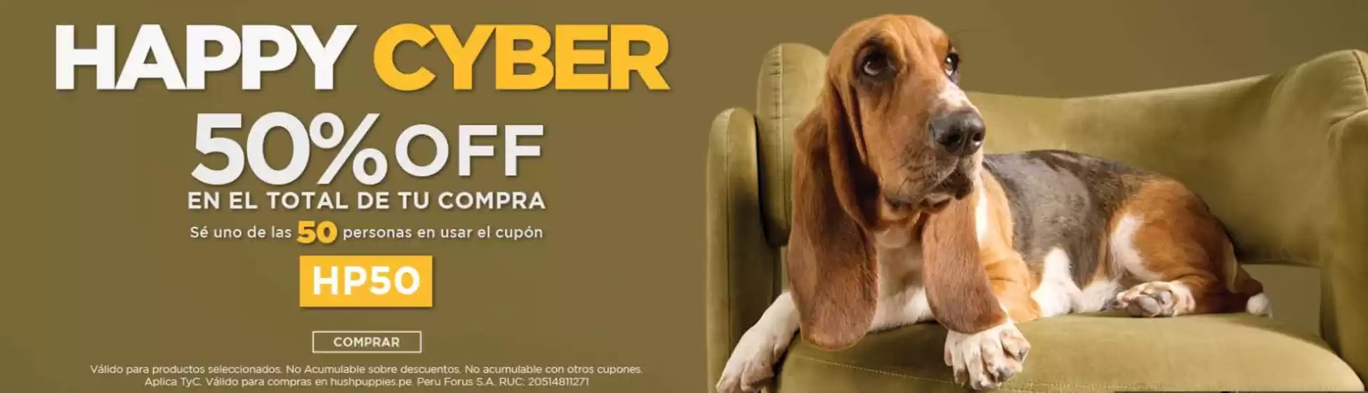 Catálogo Hush Puppies | Happy Cyber | 2026-04-16T00:00:00.000Z - 2026-04-19T00:00:00.000Z