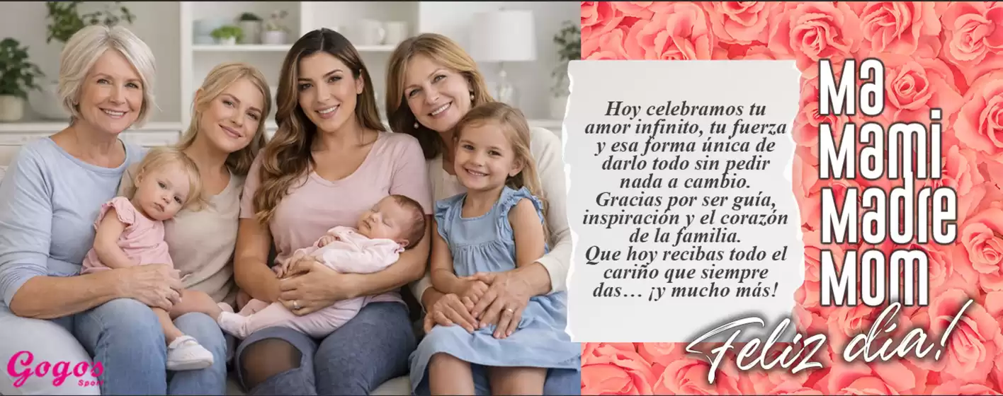 Catálogo Gogo's Sport | Feliz dia mama! | 2026-04-16T00:00:00.000Z - 2026-05-10T00:00:00.000Z