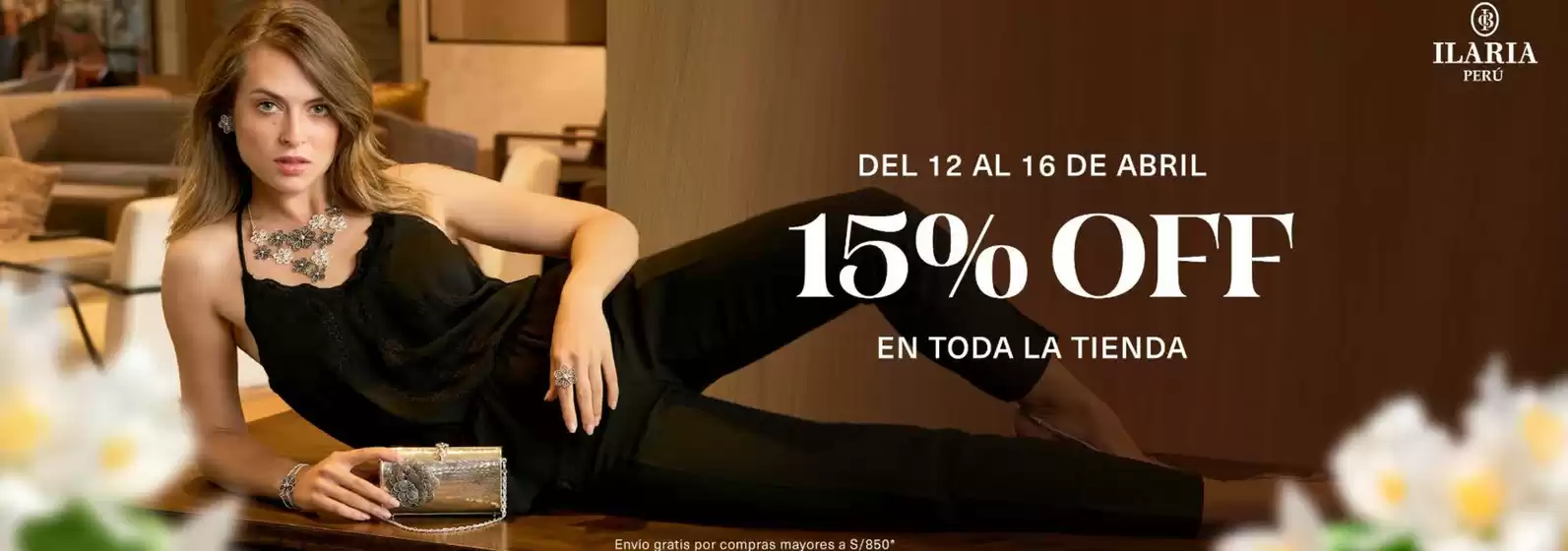 Catálogo Ilaria | 15%off en toda la tienda | 2026-04-16T00:00:00.000Z - 2026-04-16T00:00:00.000Z