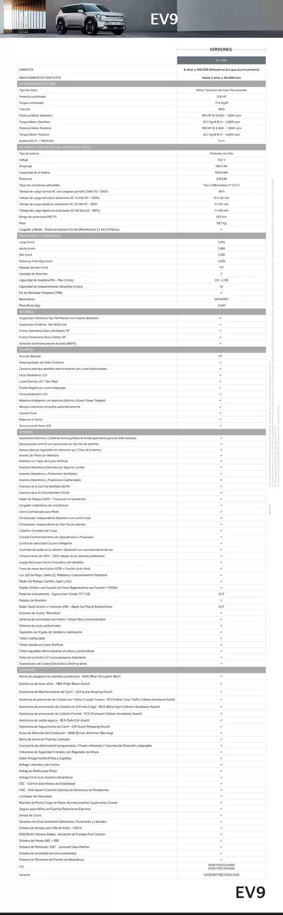 Catálogo Kia | Camioneta electrica ev9 kia peru | 2026-04-17T00:00:00.000Z - 2026-05-01T00:00:00.000Z