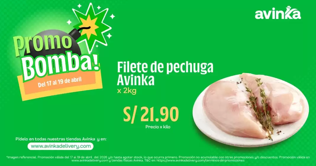 Catálogo Avinka | Ofertas y gangas exclusivas | 2026-04-17T00:00:00.000Z - 2026-04-19T00:00:00.000Z