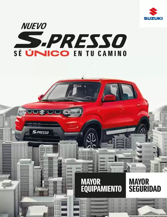 Catálogo Suzuki | New S-presso | 2025-03-11T00:00:00.000Z - 2025-12-31T00:00:00.000Z